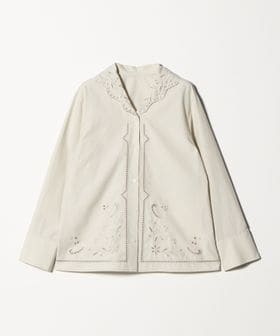 BEAUTY&YOUTH/エンブロイダリーカラー シャツ/シャツ / ブラウス