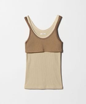 ONIT/＜ONIT＞リブ レイヤード タンクトップ/タンクトップ / キャミソール