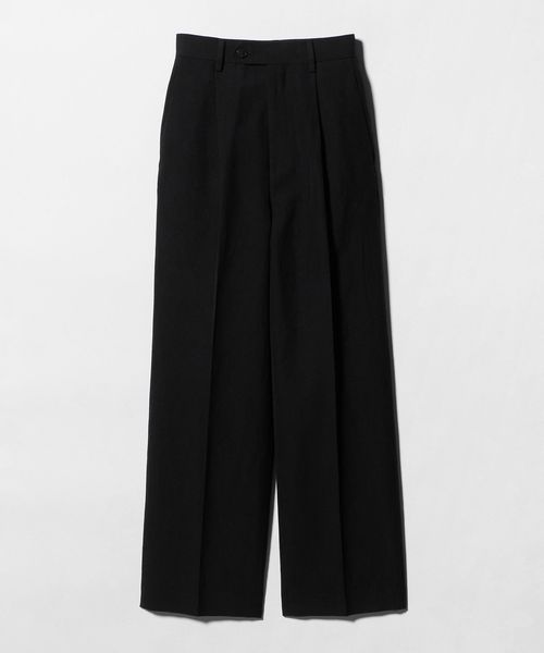 AURALEE/＜AURALEE＞オックスフォード ワンタック パンツ/スラックス