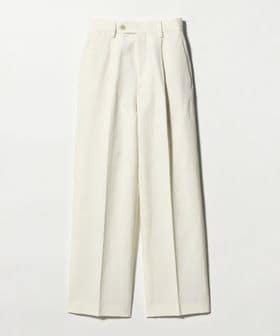 AURALEE/＜AURALEE＞オックスフォード ワンタック パンツ/スラックス