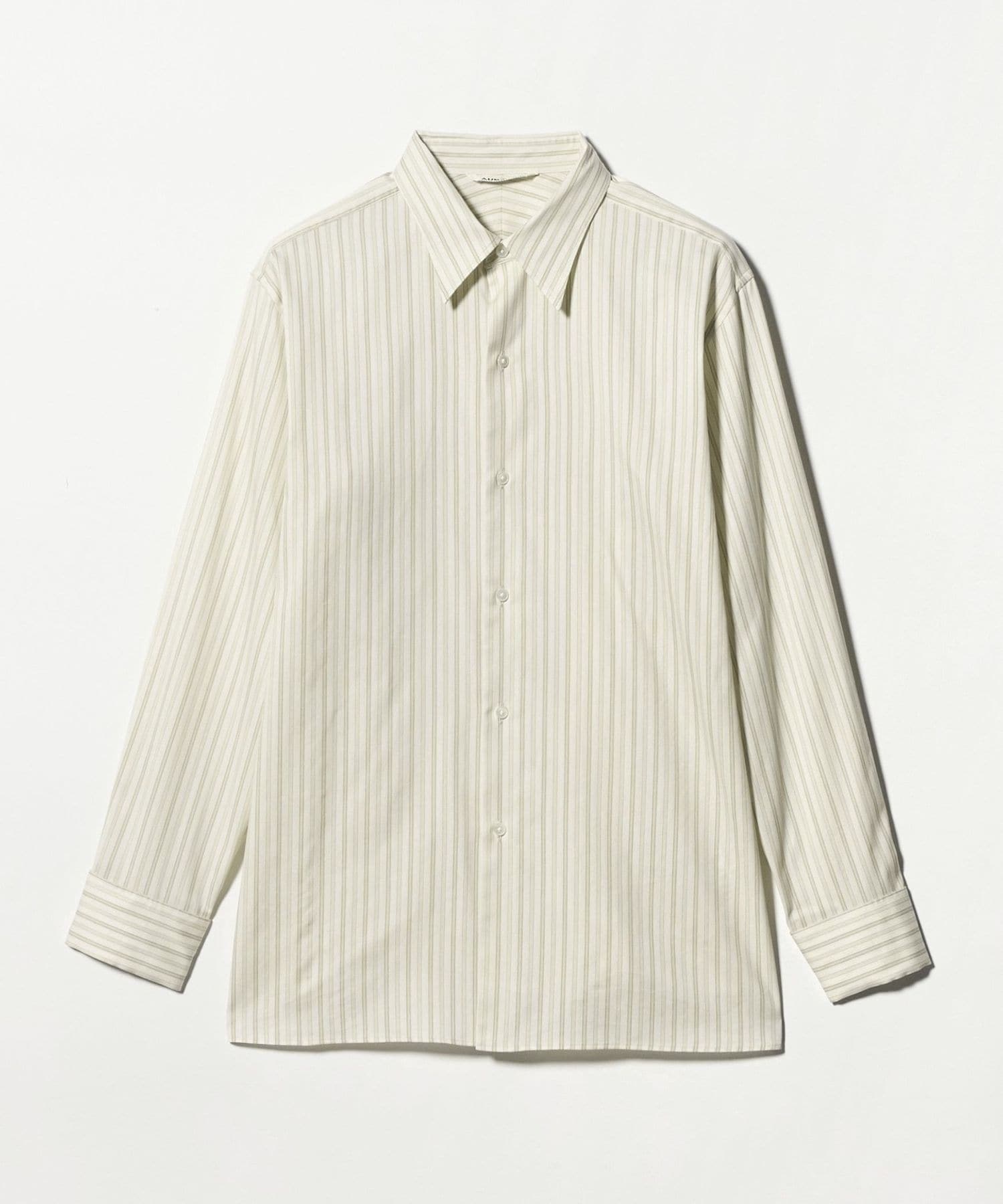 AURALEE＞ストライプシャツ