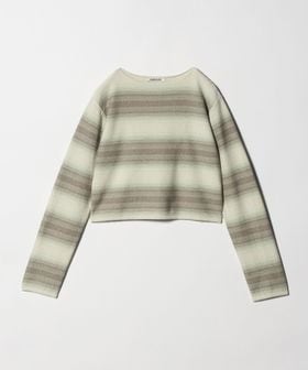 AURALEE/＜AURALEE＞ボーダー ボート ネックニット プルオーバー/ニット / セーター