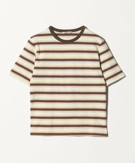 AURALEE/＜AURALEE＞グラデーションボーダー ショートスリーブ Tシャツ/Tシャツ / カットソー