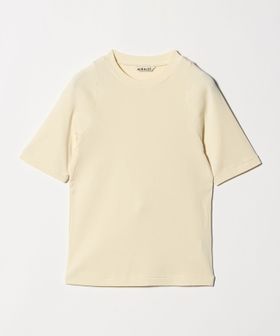 AURALEE/＜AURALEE＞コットン ファインリブ Tシャツ/Tシャツ / カットソー