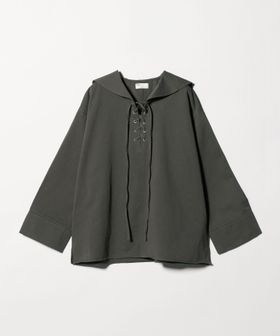 She is-./＜She is―.＞レースアップ セーラーカラー ブラウス/シャツ / ブラウス