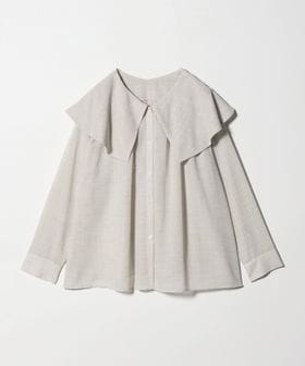 BEAUTY&YOUTH/ポリエステル ビッグカラーシャツ 防シワ ウォッシャブル/シャツ / ブラウス