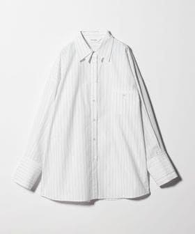 provoke/＜provoke＞ストライプ レイヤード ビッグシャツ/シャツ / ブラウス