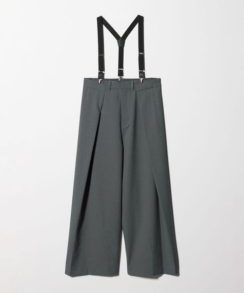provoke/＜provoke＞サスペンダー タックパンツ/その他パンツ