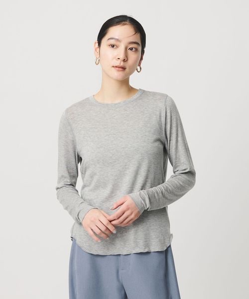 BEAUTY&YOUTH/セルロースブレンド クルーネックカットソー/Tシャツ / カットソー