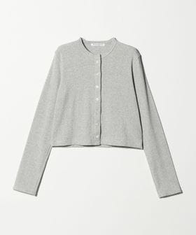 BEAUTY&YOUTH/コットン パターンメッシュ カーディガン ウォッシャブル/カーディガン / ボレロ