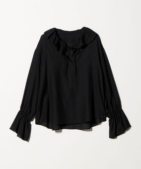 BEAUTY&YOUTH/ラッフル スキッパーブラウス/シャツ / ブラウス