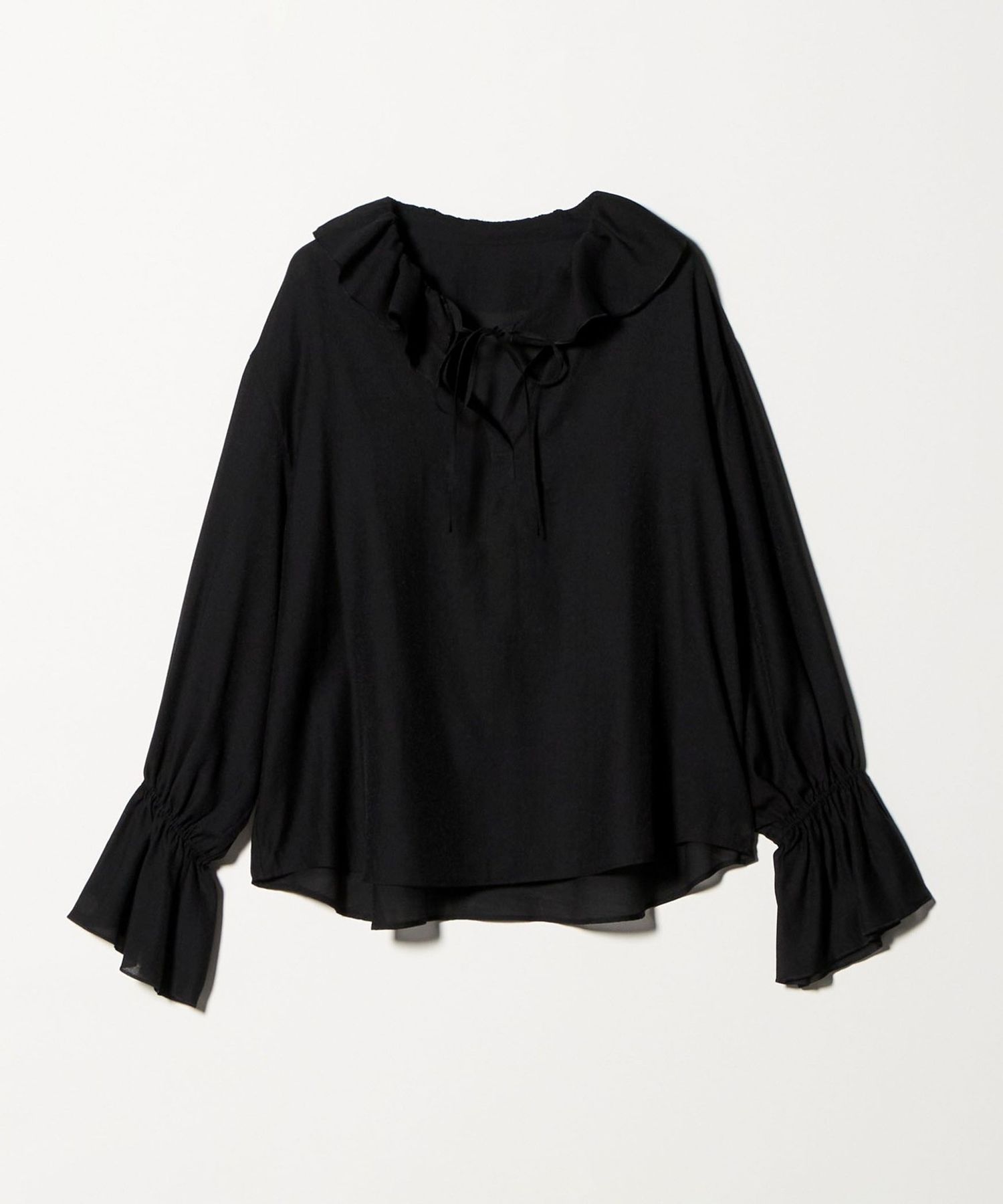 40%OFF UNITED ARROWS ラッフルフリル ブラウス㉒ ラッフル スキッパーブラウス