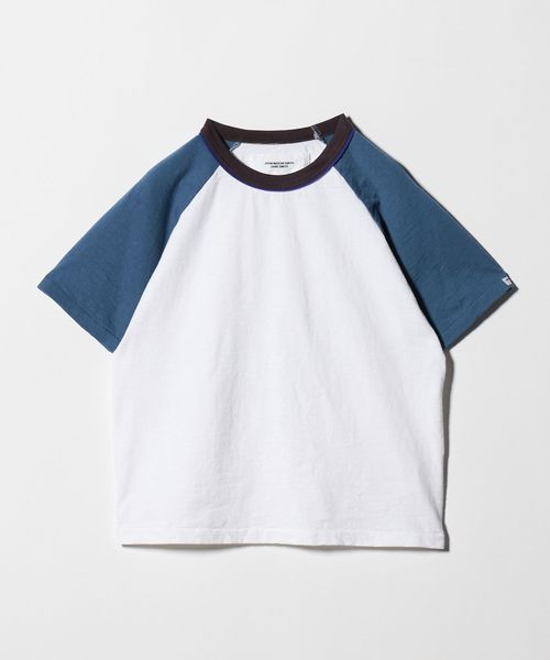 JANE SMITH/＜JANE SMITH ＞ダブルバインダーネック ラグランスリーブ Tシャツ/Tシャツ / カットソー