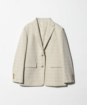 BEAUTY&YOUTH/ポリエステルブレンド チェック テーラードジャケット/テーラードジャケット