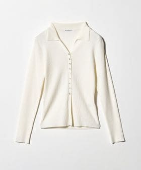 BEAUTY&YOUTH/スキッパー リブニットカーディガン ウォッシャブル/カーディガン / ボレロ