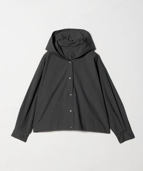 BEAUTY&YOUTH/ポリエステルコットン フードシャツ/シャツ / ブラウス