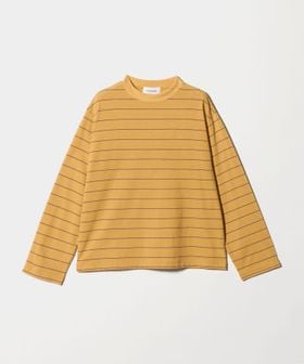 BEAUTY&YOUTH/コットンポリエステル ボーダー ロングスリーブTシャツ/Tシャツ / カットソー