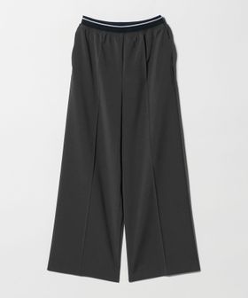 BEAUTY&YOUTH/ラインゴム ワイドパンツ ウォッシャブル 防シワ/イージーパンツ