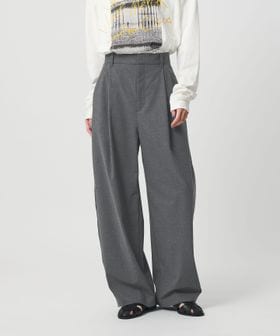 BEAUTY&YOUTH/タック カーブパンツ ウォッシャブル/その他パンツ