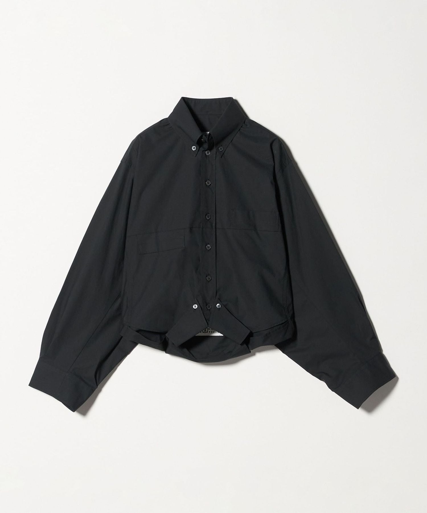 MM6 Maison Margiela＞コットン ロングスリーブシャツ