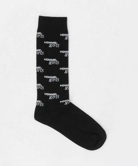 HOMME GIRLS/＜HOMME GIRLS＞DRESS SOCKS BLACK/ソックス/ソックス / 靴下