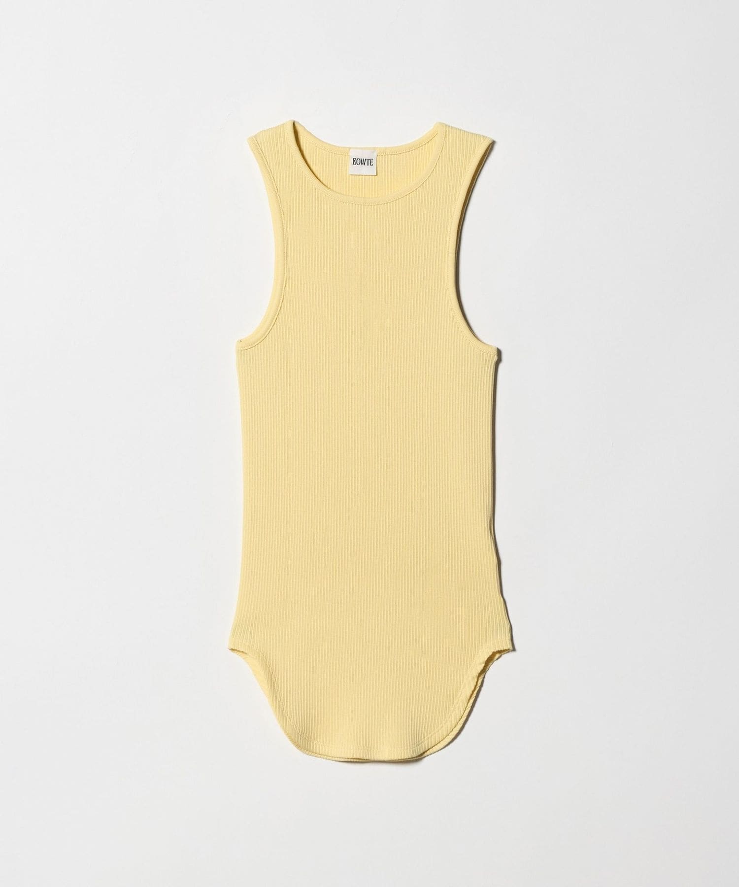 BOWTE＞HIGH TWIST COTTON RIB TANK TOP/タンクトップ