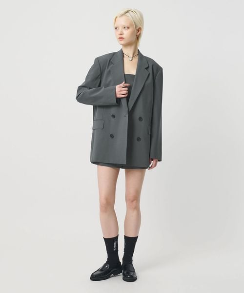 H BEAUTY&YOUTH/＜H＞トロピカルクロス ダブルブレスト ジャケット/テーラードジャケット