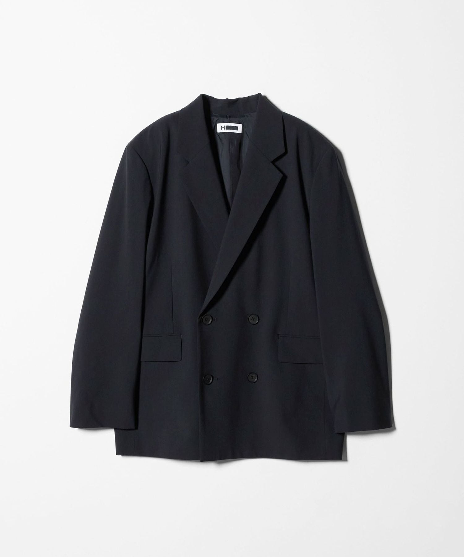 H＞トロピカルクロス ダブルブレスト ジャケット