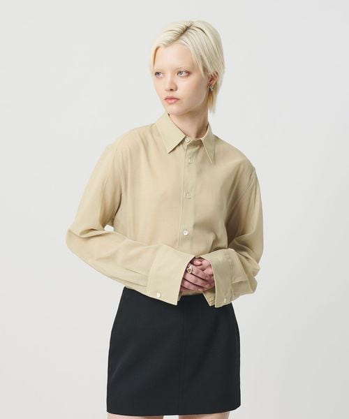 H BEAUTY&YOUTH/＜H＞シアー ボイルシャツ/シャツ / ブラウス