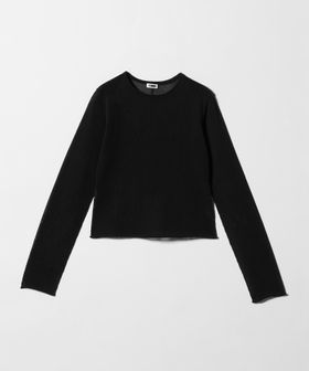 H BEAUTY&YOUTH/＜H＞TC アウトシーム シアーニットプルオーバー/ニット / セーター