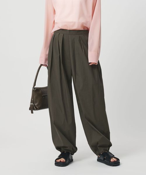 BEAUTY&YOUTH/コットンナイロン バルーンパンツ ウォッシャブル/その他パンツ