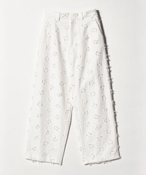 BEAUTY&YOUTH/コットン エンブロイダリー パンツ/その他パンツ