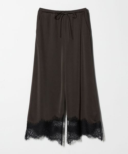 BEAUTY&YOUTH/ポリエステル ヘムレース イージーパンツ/イージーパンツ