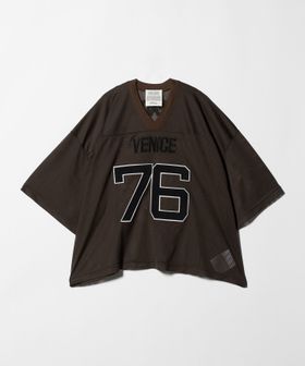 INSCRIRE/＜INSCRIRE＞メッシュ フットボール Tシャツ/Tシャツ / カットソー