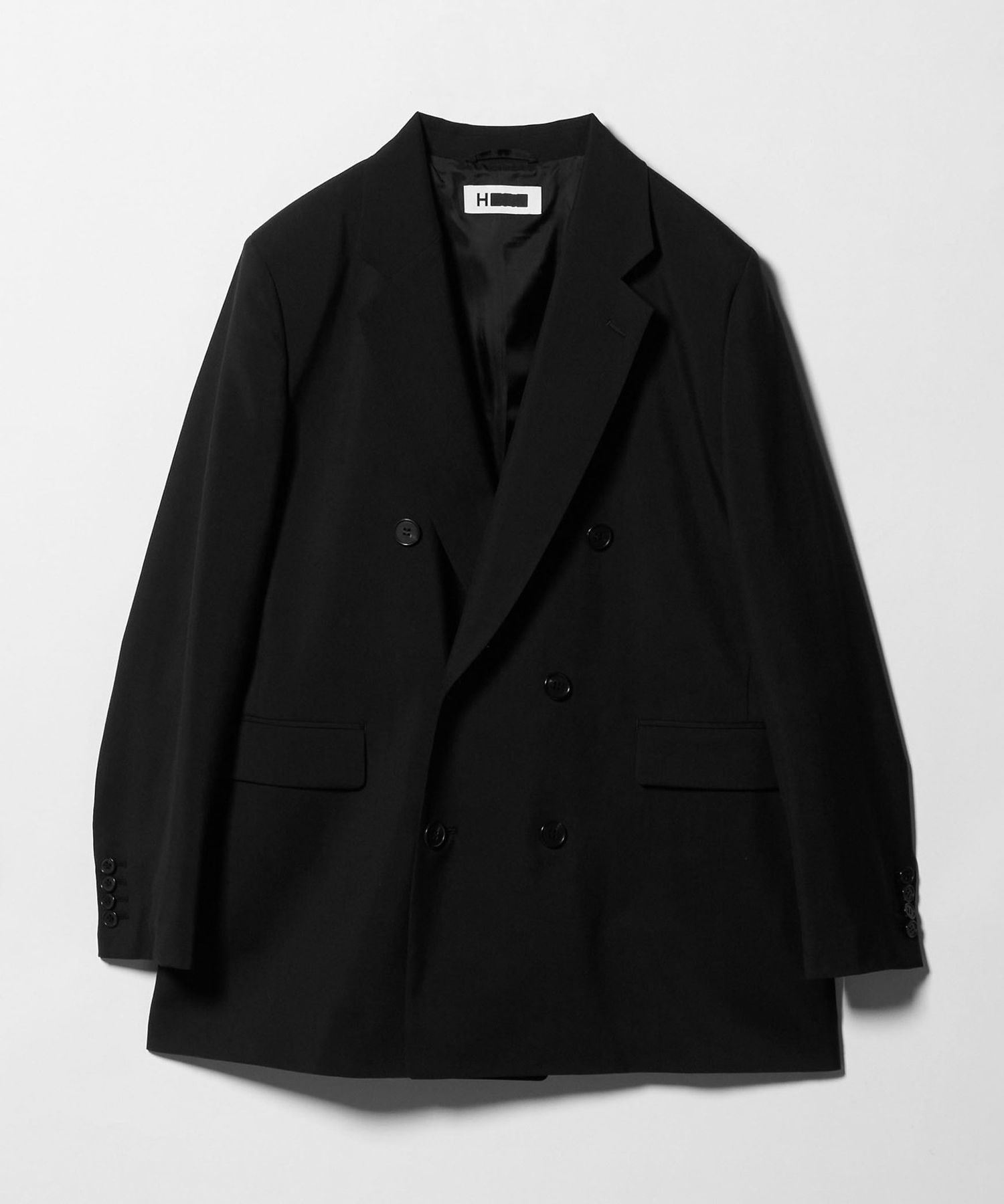 H＞トロピカルクロス ダブルブレストジャケット