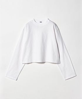 H BEAUTY&YOUTH/＜H＞ヘビーコットン ショートプルオーバー/Tシャツ / カットソー