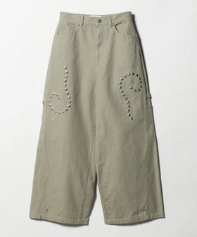 BEAUTY&YOUTH/コットン メタルモチーフ ペインターパンツ/その他パンツ