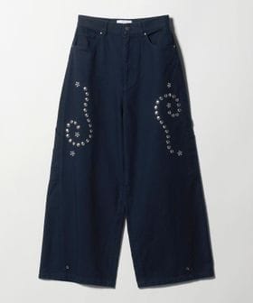 BEAUTY&YOUTH/コットン メタルモチーフ ペインターパンツ/その他パンツ