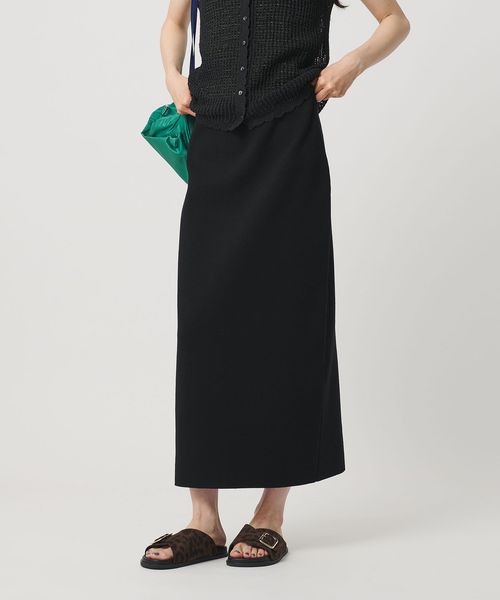 BEAUTY&YOUTH/【WEB限定 Wardrobe DAILY MINIMAL】ミラノリブ ニットスカート ウォッシャブル/ミモレ / ロング