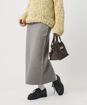 BEAUTY&YOUTH/【WEB限定 Wardrobe DAILY MINIMAL】ミラノリブ ニットスカート ウォッシャブル/ミモレ / ロング