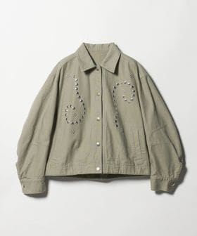 BEAUTY&YOUTH/コットン メタルモチーフ ブルゾン/その他コート / ブルゾン