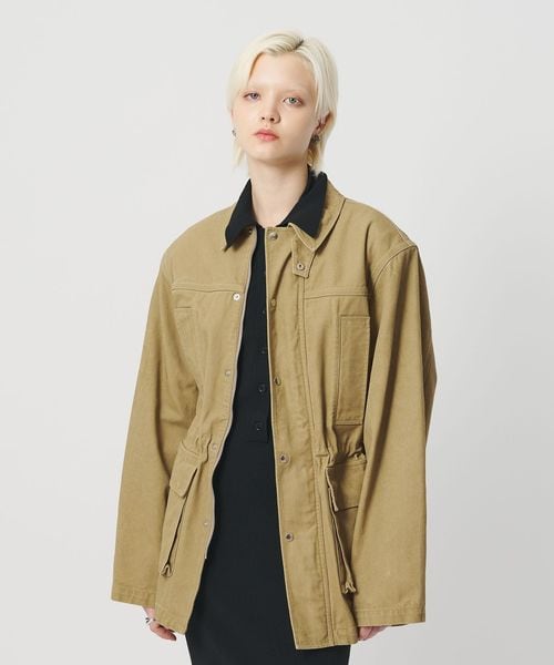 H BEAUTY&YOUTH/＜H＞ヴィンテージツイル ハーフブルゾン/その他コート / ブルゾン