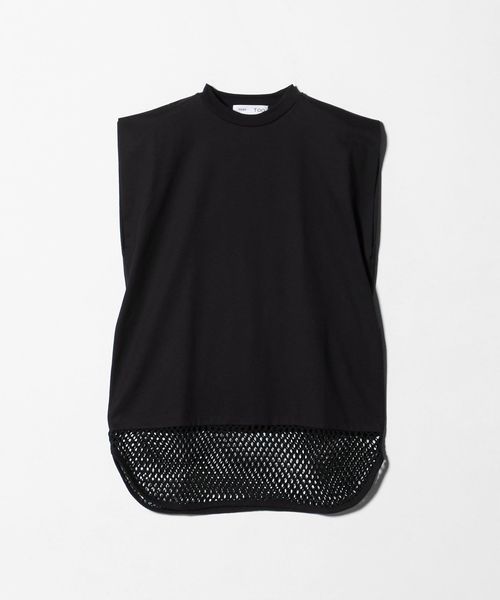 TOGA TOO/＜TOGA TOO＞メッシュ スリーブレス プルオーバー/Tシャツ / カットソー