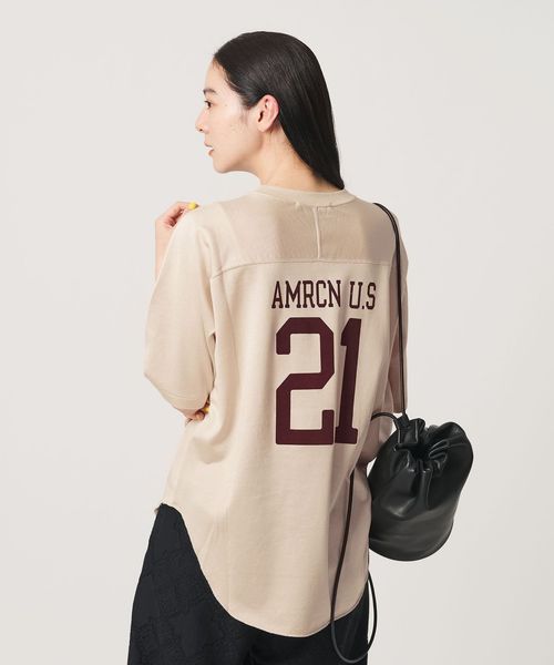 AMERICANA/＜Americana＞フットボール Tシャツ/Tシャツ / カットソー