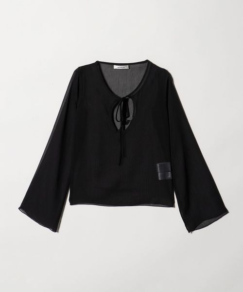 gimaguas/＜gimaguas＞DELIA シアー ブラウス/シャツ / ブラウス