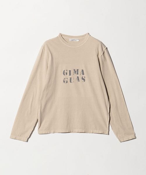 gimaguas/＜gimaguas＞ロゴプリント ロングスリーブ Tシャツ/Tシャツ / カットソー