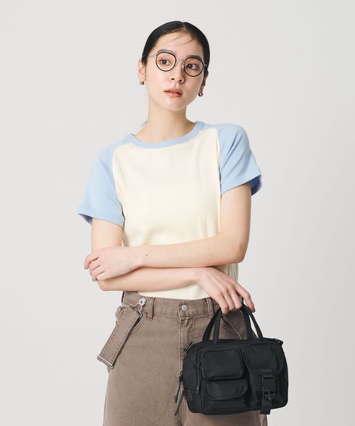 Robert P. Miller/【別注】＜Robert P. Miller ＞リンガー Tシャツ/Tシャツ / カットソー