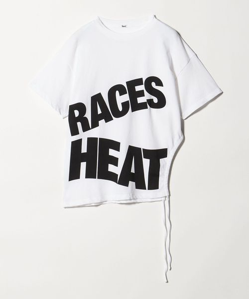 TanC TOKYO/＜TanC TOKYO＞CUT LINE PRINT T―SHIRT/Tシャツ/Tシャツ / カットソー