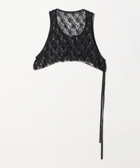 TanC TOKYO/＜TanC TOKYO＞CRUSHED LACE CROP TANK TOP/タンクトップ/タンクトップ / キャミソール