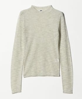 H BEAUTY&YOUTH/＜H＞コットンナイロン カスリ シアープルオーバー/ニット / セーター